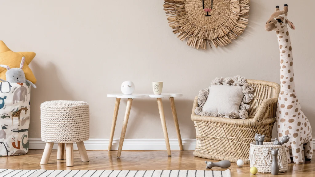 Pokój dziecka w stylu boho