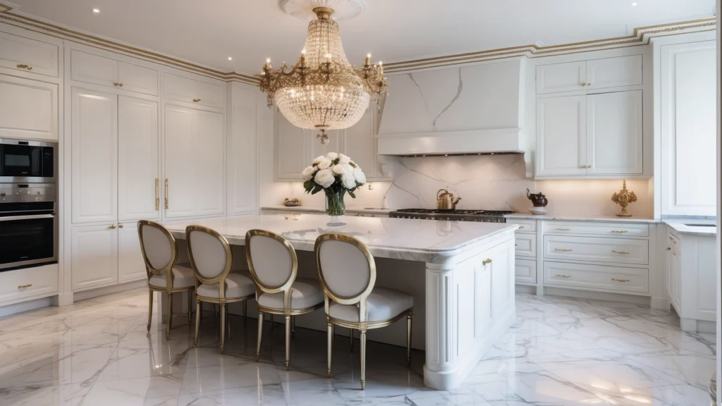 Kuchnia w stylu glamour