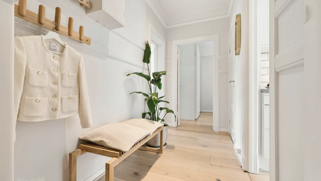 Przedpokój w stylu skandynawskim