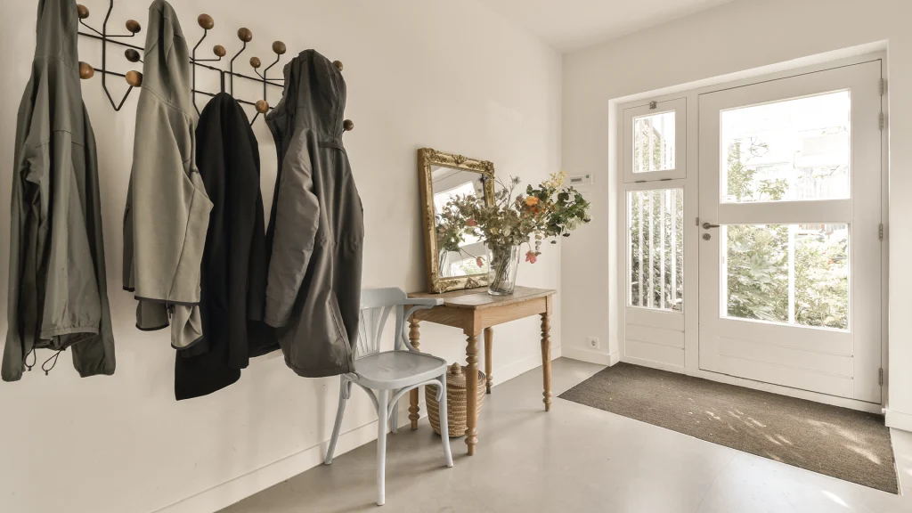 Przedpokój w stylu skandynawskim